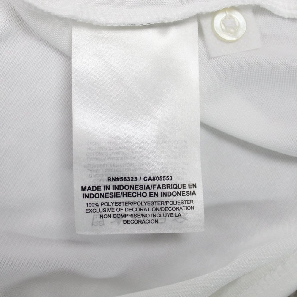 Nike Villanova Polo Shirt Mens 2XL White Villanova Dri-Fit Short Sleeve Pullover - Picture 7 of 10